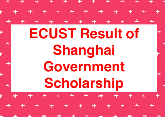华东理工大学上海市政府奖学金结果